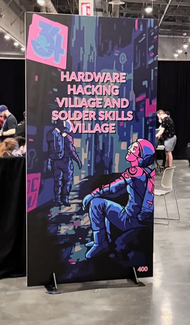 Hardware Hacking Village and Solder Skills Village